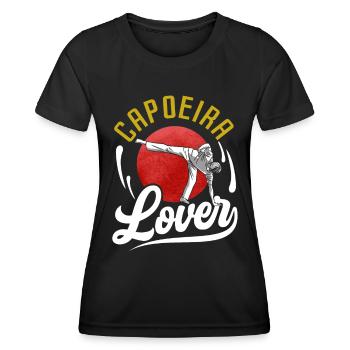 Capoeira Lovers Hobby Martial Arts Brazilian - Women's Functional T-Shirt - black - Front - AI Model Female 172 light (172cm)