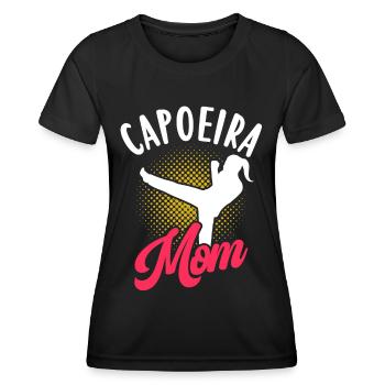 Capoeira Mother Hobby Brazilian Martial Arts - Women's Functional T-Shirt - black - Front - AI Model Female 172 light (172cm)