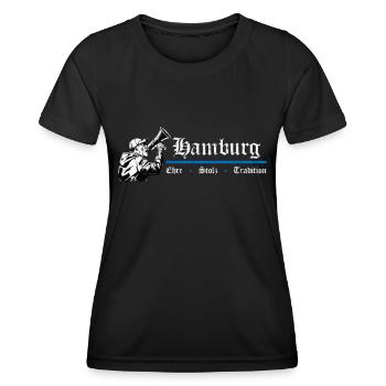 Hamburg Honour Pride Tradition - Women's Functional T-Shirt - black - Front - AI Model Female 172 light (172cm)
