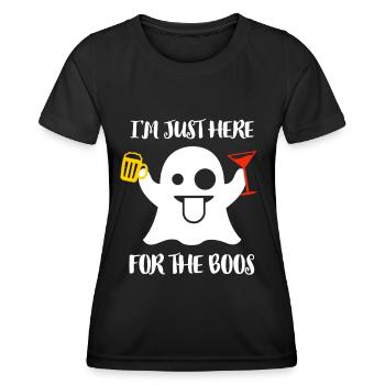 Halloween Halloween Halloween Halloween Halloween - T-shirt sport Femme - noir - Devant - AI Model Female 172 light (172cm)