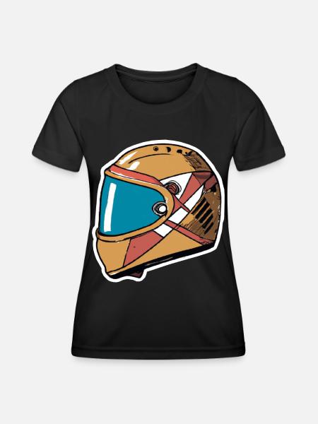 Motorcycle Lifestyle / Motorcycle / Motorcycle biker - Women's Functional T-Shirt - black