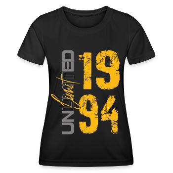 30th Birthday Legend since 1994 - Women's Functional T-Shirt - black - Front - AI Model Female 172 light (172cm)