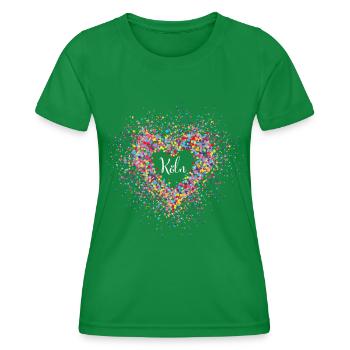 Köln Kölner Karneval Fasching Umzug - Frauen Funktions-T-Shirt - Kelly Green - Vorne - AI Model Female 172 dark (172cm)