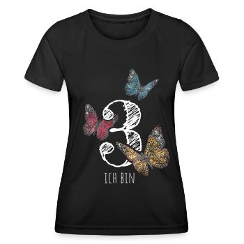 Dritter Geburtstag 3. Geburtstagshirt - Frauen Funktions-T-Shirt - Schwarz - Vorne - AI Model Female 172 light (172cm)