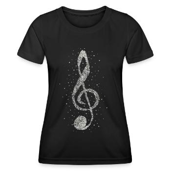 Chor Musikverein Musikerlehrer Musiker - Frauen Funktions-T-Shirt - Schwarz - Vorne - AI Model Female 172 light (172cm)
