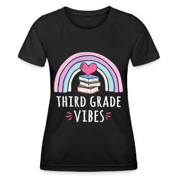 Ambiance de troisième classe - T-shirt sport Femme - noir - Devant - AI Model Female 172 light (172cm)