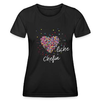 Sincere boss Supervisor Manager - Women's Functional T-Shirt - black - Front - AI Model Female 172 light (172cm)