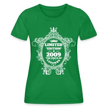 2009 - T-shirt sport Femme - vert - Devant - AI Model Female 172 dark (172cm)