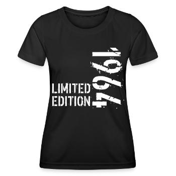LIMITIERTE AUFLAGE 1964 - Frauen Funktions-T-Shirt - Schwarz - Vorne - AI Model Female 172 light (172cm)