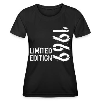 LIMITIERTE EDITION 1969 - Frauen Funktions-T-Shirt - Schwarz - Vorne - AI Model Female 172 light (172cm)