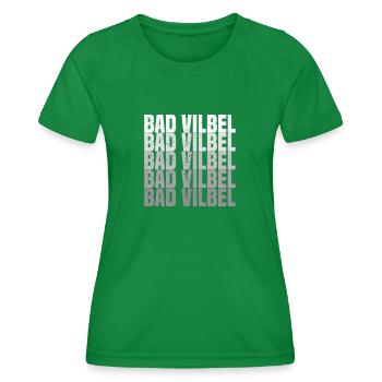 Bad Vilbel - Frauen Funktions-T-Shirt - Kelly Green - Vorne - AI Model Female 172 dark (172cm)