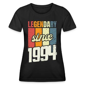 29th Birthday Level 29 Years 1994 - Women's Functional T-Shirt - black - Front - AI Model Female 172 light (172cm)