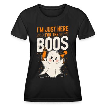 Bartender Mixologist Halloween Pun - Women's Functional T-Shirt - black - Front - AI Model Female 172 light (172cm)
