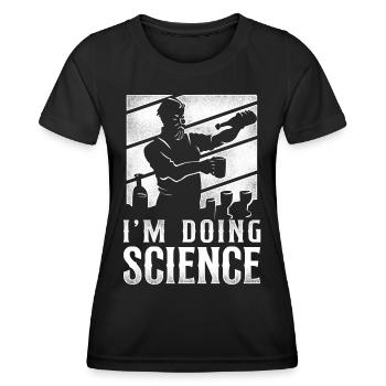 Bartender Mixologist I'm Doing - Frauen Funktions-T-Shirt - Schwarz - Vorne - AI Model Female 172 light (172cm)