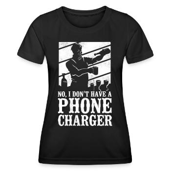 Bartender Mixologist No, I Don't - Frauen Funktions-T-Shirt - Schwarz - Vorne - AI Model Female 172 light (172cm)