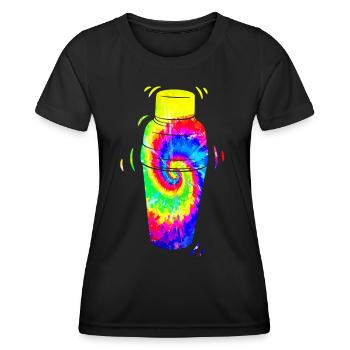 Bartender Mixologist Tie Dye - Women's Functional T-Shirt - black - Front - AI Model Female 172 light (172cm)