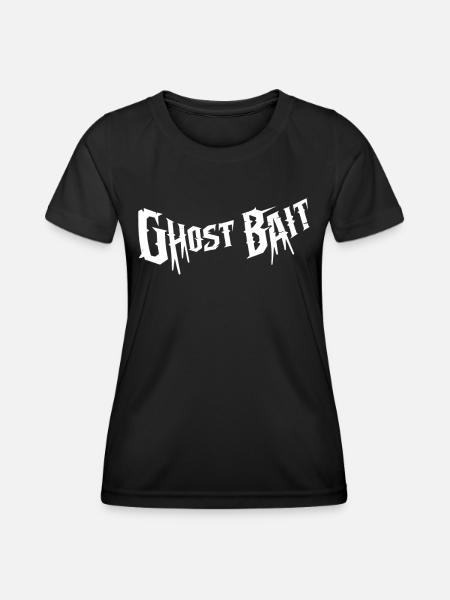 Ghost Bait Spooky Lettering | Ghost Bait - Women's Functional T-Shirt - black