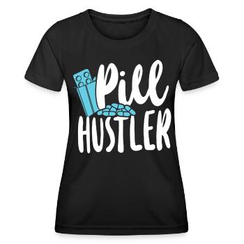 Pharmacy Tech Technician - Women's Functional T-Shirt - black - Front - AI Model Female 172 light (172cm)