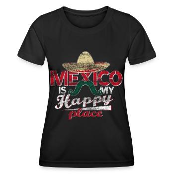 Mexico gift idea - Women's Functional T-Shirt - black - Front - AI Model Female 172 light (172cm)