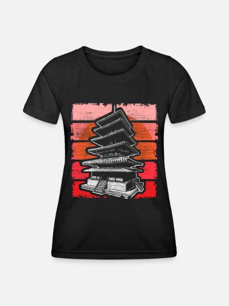 Japan Tokyo Land Gift Idea - Women's Functional T-Shirt - black
