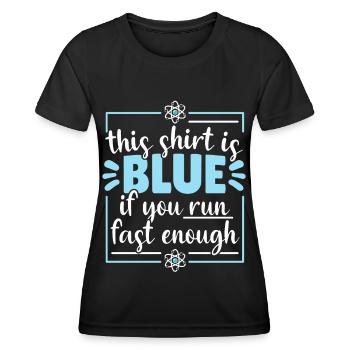 Scientist Shirt Funny Gift - Women's Functional T-Shirt - black - Front - AI Model Female 172 light (172cm)