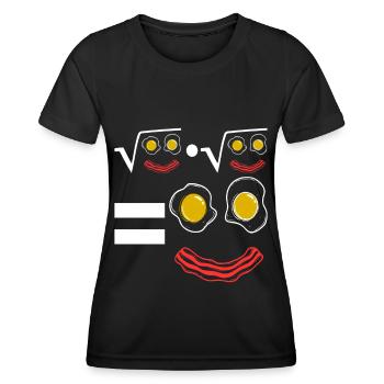 Mathe Mathelehrer - Frauen Funktions-T-Shirt - Schwarz - Vorne - AI Model Female 172 light (172cm)