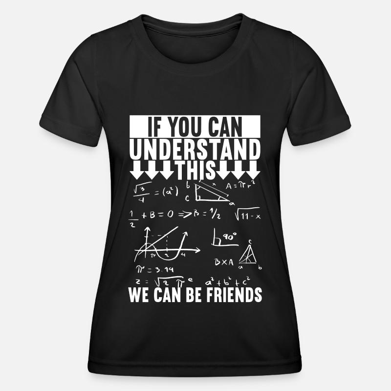 Math Math Teacher - Women's Functional T-Shirt - black