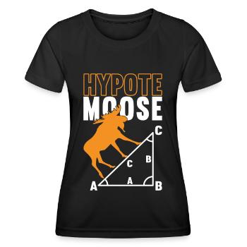 Mathe Mathelehrer - Frauen Funktions-T-Shirt - Schwarz - Vorne - AI Model Female 172 light (172cm)