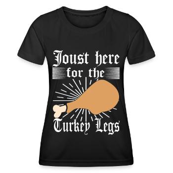 Ren Festival Renaissance Festival - Women's Functional T-Shirt - black - Front - AI Model Female 172 light (172cm)