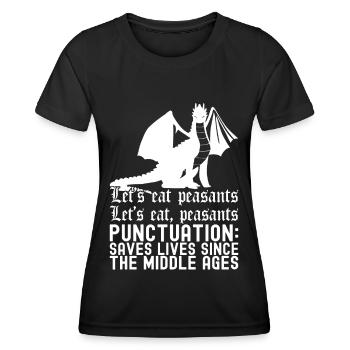 Ren Festival Renaissance Festival - Women's Functional T-Shirt - black - Front - AI Model Female 172 light (172cm)