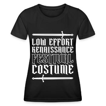 Ren Festival Renaissance Festival - Women's Functional T-Shirt - black - Front - AI Model Female 172 light (172cm)