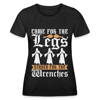 Ren Festival Renaissance Festival - Women's Functional T-Shirt - black - Front - AI Model Female 172 light (172cm)