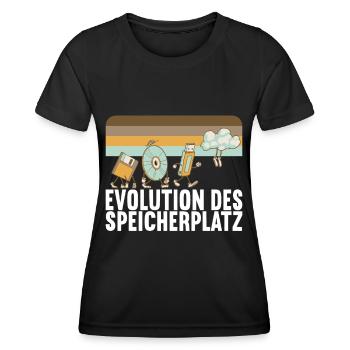 Programmierer Informatiker - Frauen Funktions-T-Shirt - Schwarz - Vorne - AI Model Female 172 light (172cm)