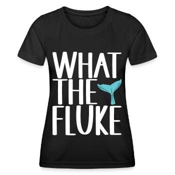 Whale Watchers - Women's Functional T-Shirt - black - Front - AI Model Female 172 light (172cm)
