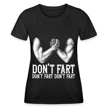 Bras de fer Bras de fer - T-shirt sport Femme - noir - Devant - AI Model Female 172 light (172cm)