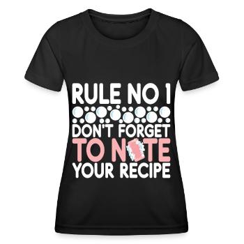 Seifenmacher Seife Machen - Frauen Funktions-T-Shirt - Schwarz - Vorne - AI Model Female 172 light (172cm)