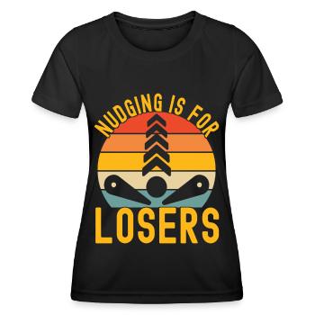 Pinball Flipper - Women's Functional T-Shirt - black - Front - AI Model Female 172 light (172cm)