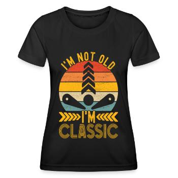 Pinball Flipper - Women's Functional T-Shirt - black - Front - AI Model Female 172 light (172cm)