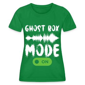 Paranormal Investigator Ghost Hunting - Women's Functional T-Shirt - kelly green - Front - AI Model Female 172 dark (172cm)