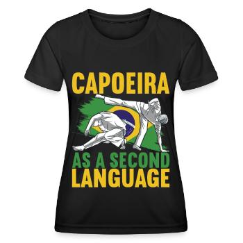 Capoeira Capoeirista - Women's Functional T-Shirt - black - Front - AI Model Female 172 light (172cm)