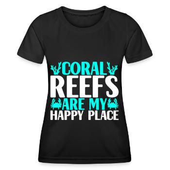 Marine Biology Marine Biologist - Women's Functional T-Shirt - black - Front - AI Model Female 172 light (172cm)