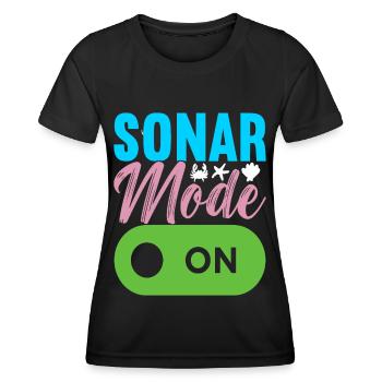 Marine Biology Marine Biologist - Women's Functional T-Shirt - black - Front - AI Model Female 172 light (172cm)