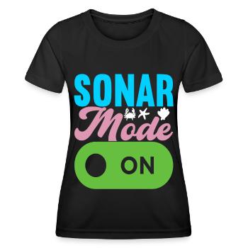 Marine Biology Marine Biologist - Women's Functional T-Shirt - black - Front - AI Model Female 172 light (172cm)