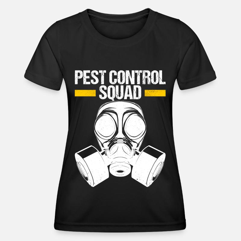 Schädlingsbekämpfung Kammerjäger - Frauen Funktions-T-Shirt - Schwarz