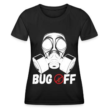 Exterminateur de lutte antiparasitaire - T-shirt sport Femme - noir - Devant - AI Model Female 172 light (172cm)