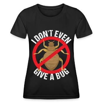 Exterminateurs de lutte antiparasitaire - T-shirt sport Femme - noir - Devant - AI Model Female 172 light (172cm)