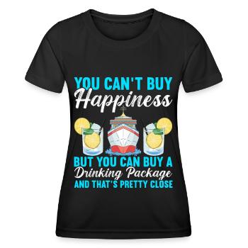 Cruise Holiday Cruise Ship - Women's Functional T-Shirt - black - Front - AI Model Female 172 light (172cm)