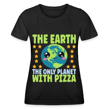 Astronomie astronome - T-shirt sport Femme - noir - Devant - AI Model Female 172 light (172cm)