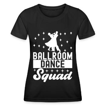 Danse de salon Danseurs de salon Danseurs de salon Danseurs de salon - T-shirt sport Femme - noir - Devant - AI Model Female 172 light (172cm)