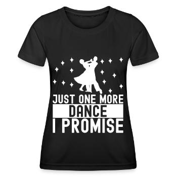 Danse de salon Danseurs de salon Danseurs de salon Danseurs de salon - T-shirt sport Femme - noir - Devant - AI Model Female 172 light (172cm)